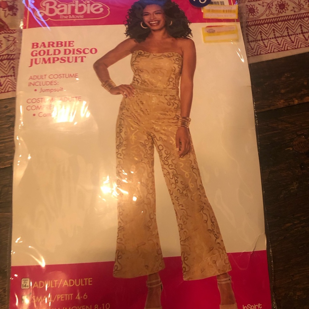 Barbie Gold Disco Jumpsuit